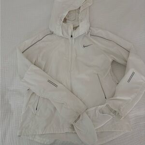 Nike Women's white running jacket